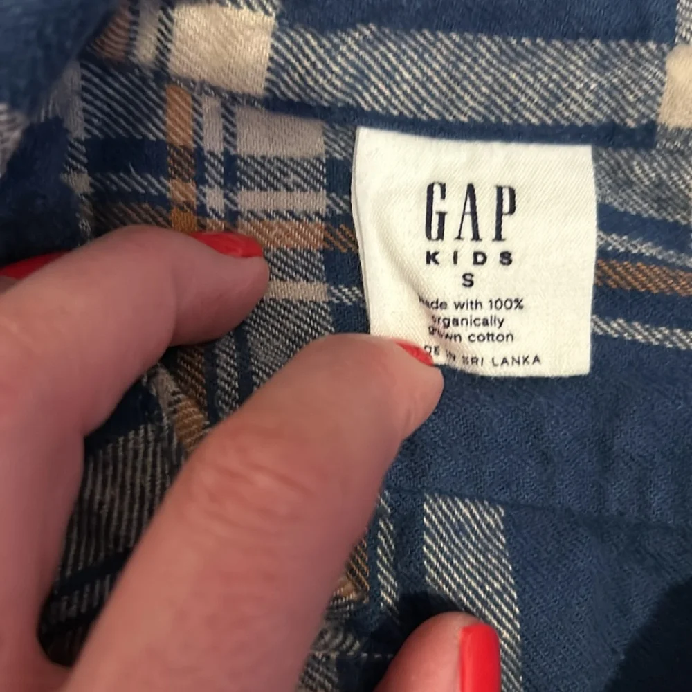 GAP Kids Flannel Shirt, 6-7